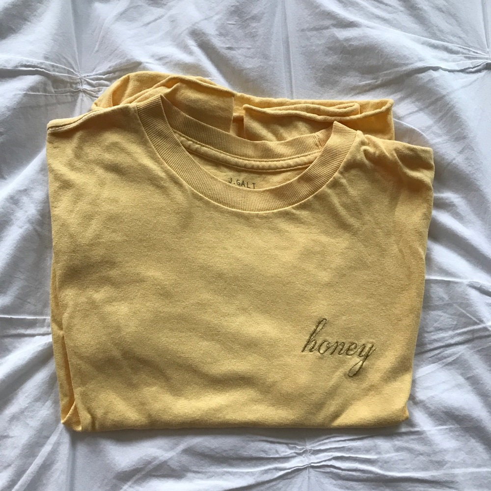 brandy melville honey crop top u know the one